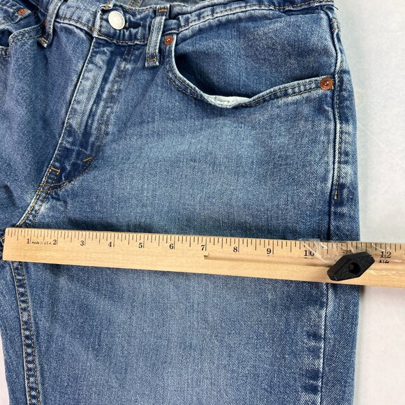 Levi's Jeans Men 31x29* 559 Relaxed Straight Blue Faded Stretch Denim Tag 32x30 - Picture 14 of 16